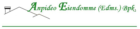 Anpideo Eiendomme, Estate Agency Logo